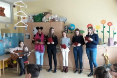 Predpraznični obisk bolnišnice